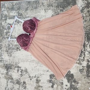 Pink and Peach Lingerie